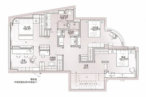 酒店五星级卧室套装万豪卧室家具套装制造商Oem套装经典设计酒店