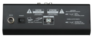 MR600 24 บิต DSP ดิจิตอลเอฟเฟกต์หลายโปรเซสเซอร์ 48V Phantom Power USB เล่นเครื่องผสมเสียงระดับมืออาชีพ - Product Image 6