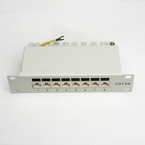 Red Cat6 cat6a FTP 8 puertos para panel de conexión de fibra Keystone Jack - Product Image 2
