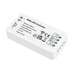 RGB-01 2,4 г RGB светодиодный контроллер DC12V-24V для внутреннего/наружного украшения и рекламы световые коробки управления освещением - Product Image 4