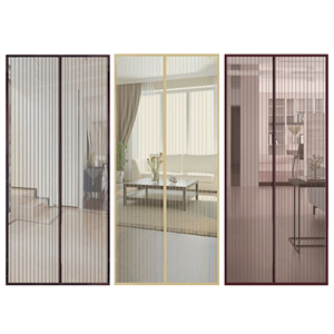 Hochwertige Hot Sale Polyester dekorative magnetische Moskito netz Fly Screen Tür Fenster vorhang