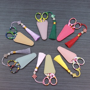 3.7inch đơn giản cò thêu kéo với tua và da Vỏ bọc cho may quilting Cross Stitch needlecraft - Product Image 3