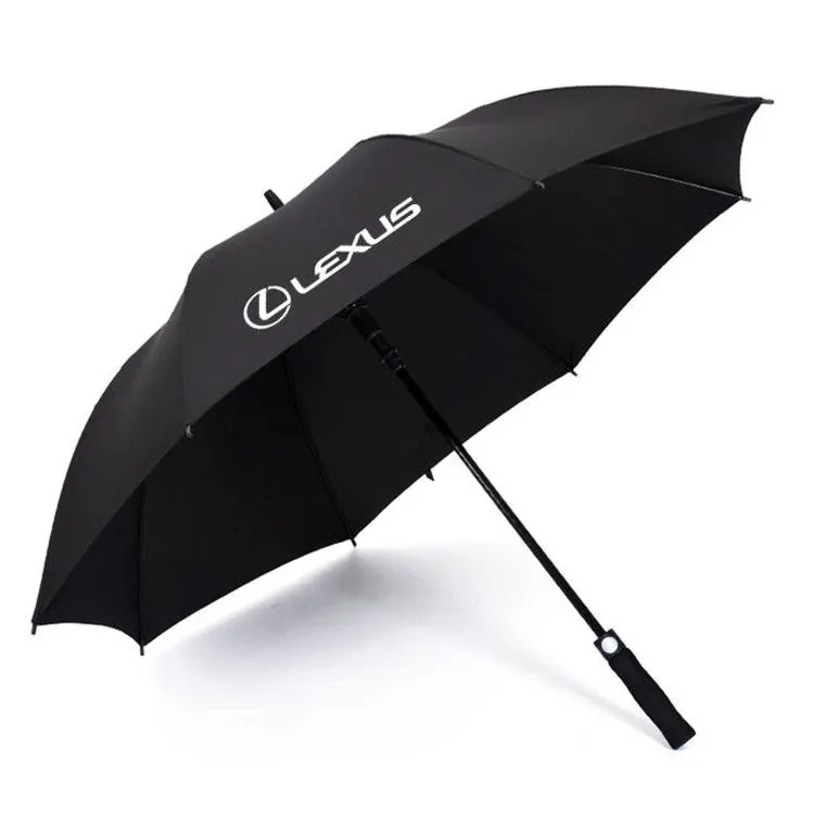 Haute Qualité Parapluie De Golf, 60 Pouces Extra Large Coupe-Vent Automatique Ouvert Promotionnel Entreprise Imperméable Personnalisé Parapluie