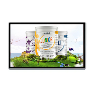 Настенный рекламный плеер Android digital signage дисплей сеть WiFi рекламный экран настенный монитор рекламный плеер с программным обеспечением CMS