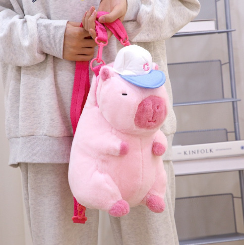 Capybara rose sportif