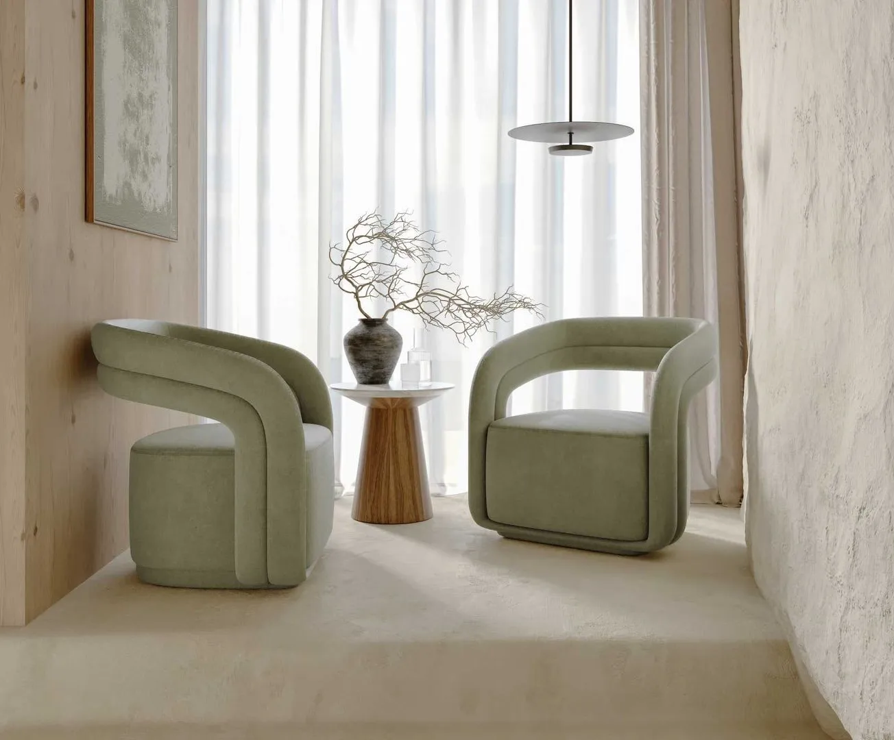Chaise de salle à manger classique nordique avec pieds en bois Salon Chaise en plastique moderne à hauteur réglable
