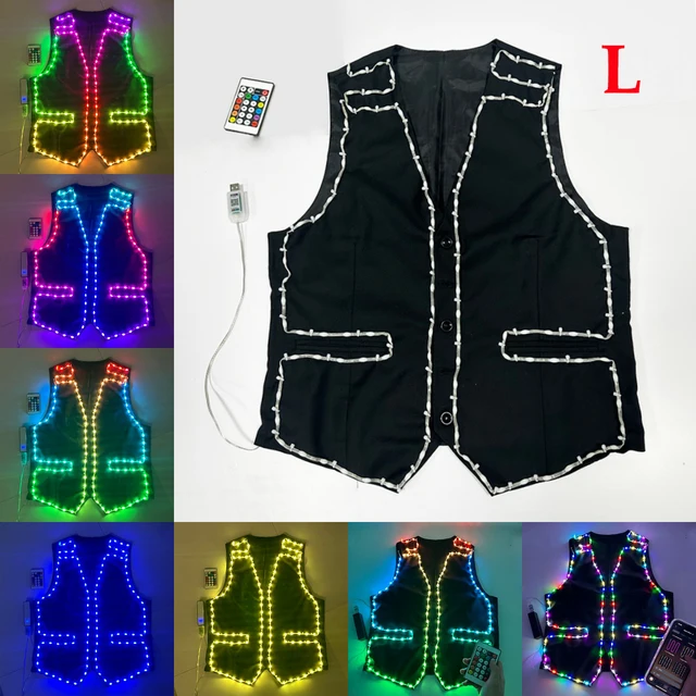 L Gilet multicolore
