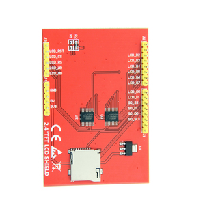 2,4-Zoll-TFT-8-Bit-LCD-Display mit paralleler Schnitts telle für ArduinoUNO 5V/3,3 V-Treiber-IC ILI9341 mit Widerstands-Touchscreen