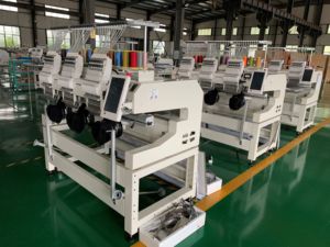 DDP 1200 RPM 12/15 aghi macchina da ricamo a 3 teste per cappuccio e abbigliamento comandato da Computer per cucire per ricami - Product Image 6