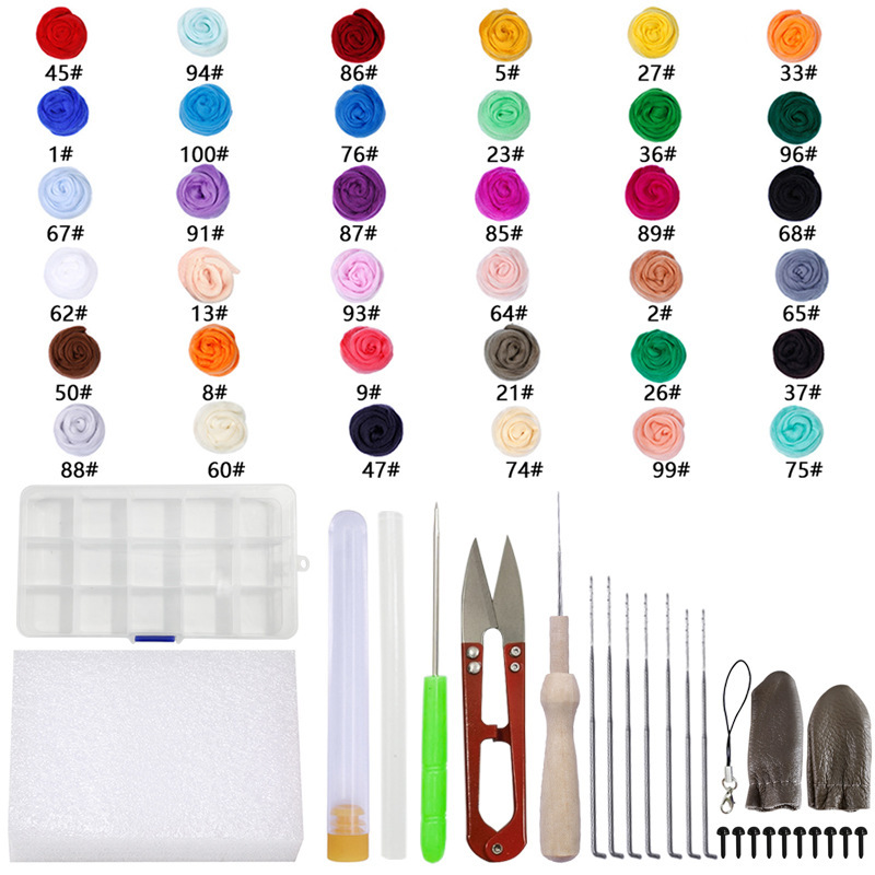 36 couleurs 3 grammes + sac à outils