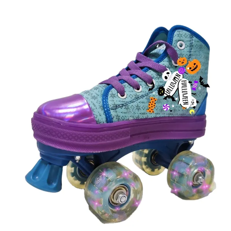 Sapato infantil de esboço infantil, sapato para sketing e patinetes, quatro rodas simples