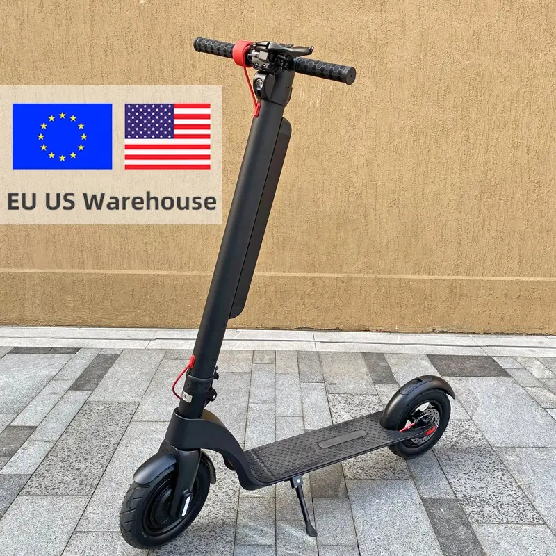Escooter-patinete eléctrico X8 con batería de litio extraíble, Scooter electrónico X8, almacén de la UE