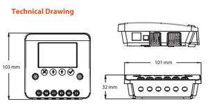PWM solare regolatore di carica 12v 24v 10A 20A 40A MPPT solare caricabatterie per sistemi domestici listino prezzi