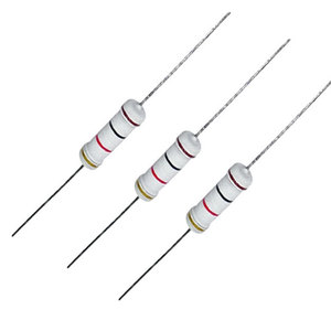 Resistencia de código de color MOF de alta calidad Resistencia de película de óxido de metal 2W 0,1 ohm a 100K ohm Resistencia de película de óxido de metal personalizable MOF - Product Image 1