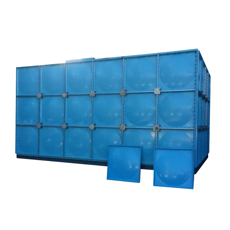 GRP modüler Panel FRP su depolama tankı 100000 litre