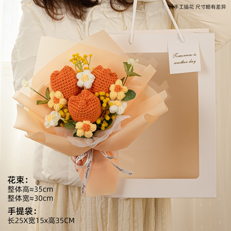 Produit fini tulipe orange