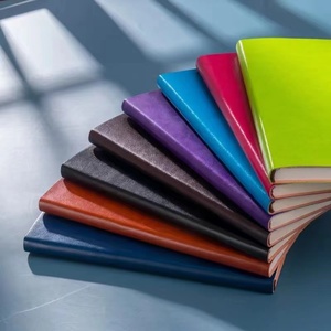 A5 Journal <strong>With</strong> <strong>Elastic</strong> Strap Diary <strong>Notebook</strong> <strong>Printed</strong> Brand Logo Notepad Note Book PU Leather <strong>Notebook</strong> - Product Image 3