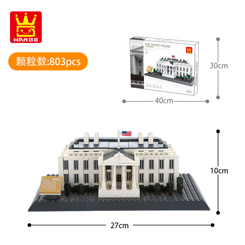 4214- Casa Blanca en Washington, EE.UU.