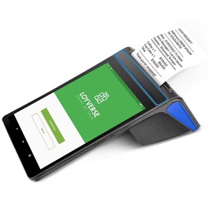 Retail Mobile Handheld Tablet Softpos Nfc <strong>Qr</strong> <strong>Code</strong> <strong>Scanning</strong> Payment Food Ordering Lottery Dual Touch Screen <strong>Android</strong> POS Machines - Product Image 1