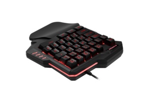 Teclado de una mano G92 de alta calidad, dispositivo de grabación de Macro RGB multicolor, sensación mecánica, para ordenador portátil y videojuegos
