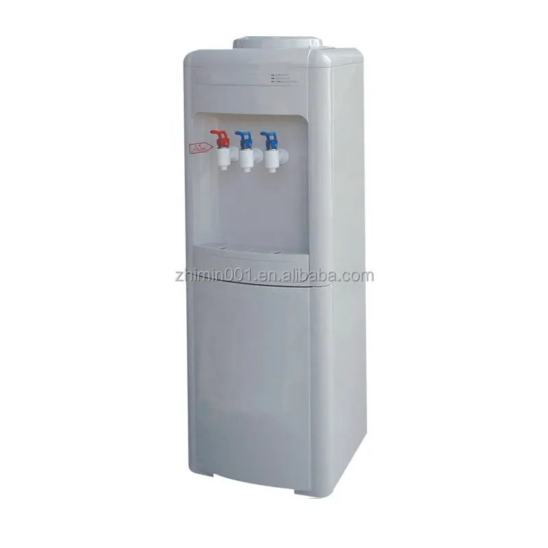 Compresor de refrigeración de 5 galones tipo clásico, dispensador de agua de 3 grifos, refrigerador frío de agua,