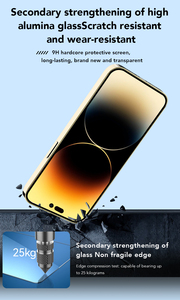 ANANK 9H 2.5D Ultra Clear iphone 16 Pro Max için şeffaflık AR anti-yansıtıcı ekran koruyucu geliştirmek - Product Image 6