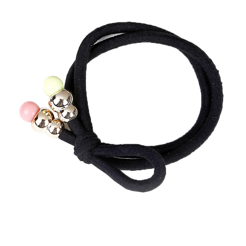 Double-strand thickened gourd hair tie