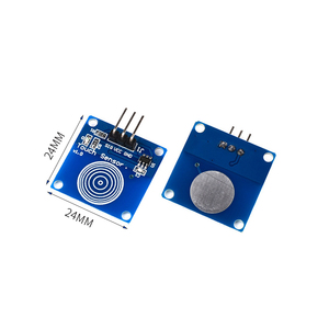 Nuevas llegadas Módulo de sensor táctil capacitivo de 4 cargas con luz piloto Led IC de detección táctil para luz de sensor táctil Led TTP224 - Product Image 3