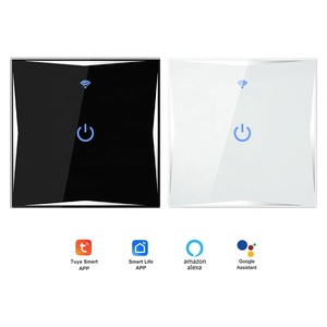 1 Gang EU-Standard Smart Touchscreen wasserdichter Lichtsc halter Timer Touch Smart Wand schalter für zu Hause - Product Image 2