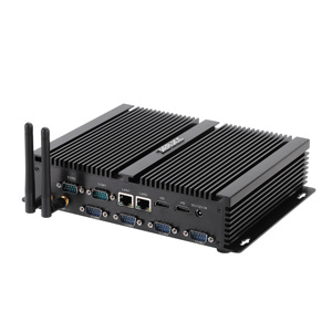 OEM ODM endüstriyel PC Windows 10 OS Core I3 I5 4010U 4200U I7 I7 çift LAN 6 COM RS232 soruşturma alışveriş merkezi makine için AU abd - Product Image 4
