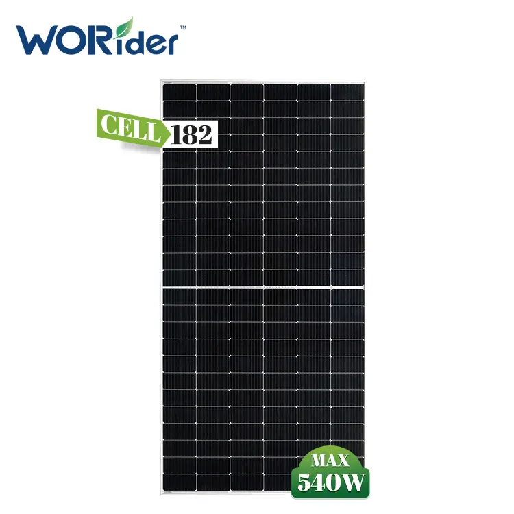 450w 480w 500w 550w sun power mono half cell solar panel 1000w price 600 watt pv module