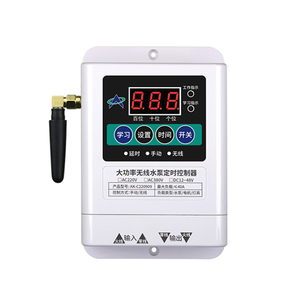 Countdown AC Wireless Switch Verzögerungen Anhalten der Wasserpumpe Pumpen 433,92 MHz Autonome Programmierung Fernbedienung schalter