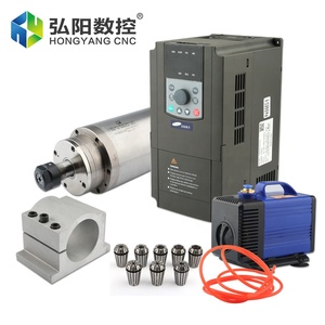 主轴2.2kw水冷三相最佳变频器数控路由器套件夹紧工具泵 - Product Image 5