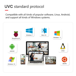 5MP OV5693 3200 lente gran angular Mini Cámara 1,9mm 115 grados USB2.0 cámara web de seguridad con protocolo UVC Plug Play CMOS Sensor - Product Image 4