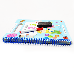 Özel baskılı renkli erken öğrenme dijital karakter bilişsel egzersizler kitaplar çocuklar için tel O kitaplar - Product Image 4