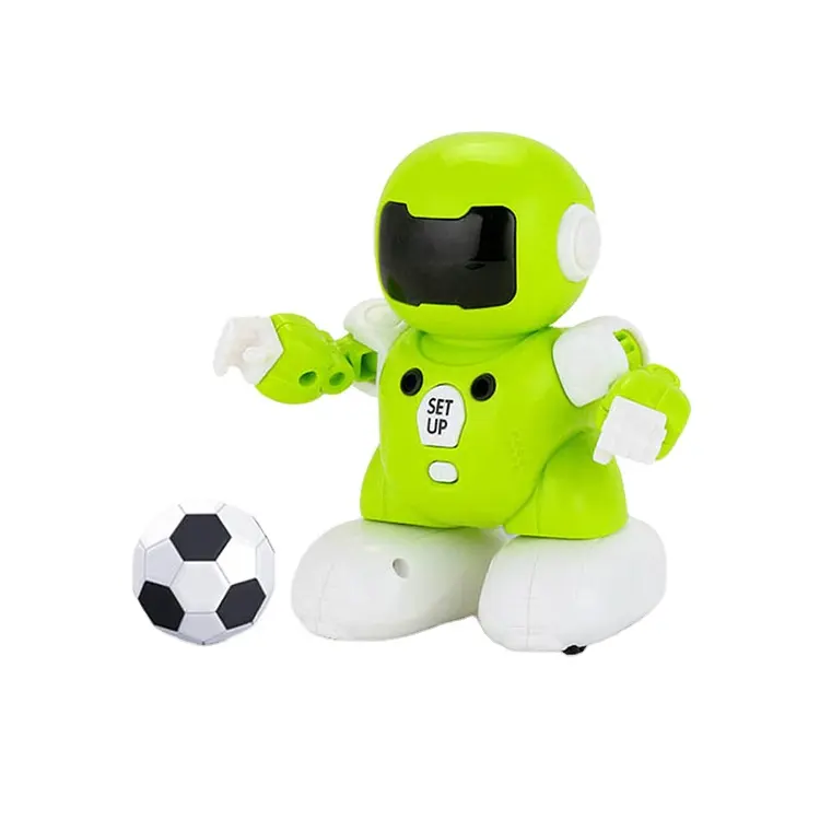 Nuovo arrivo educativo RC Robot giocattolo con suono telecomando Robot giocattolo intelligente intelligente calcio Robot volo