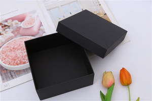 Großhandel Anpassung LOGO Kraft papier Hardbox Rechteckige Retro Mit Hand Geschenk box Abdeckung Geschenk Kleidung Verpackung Box - Product Image 4