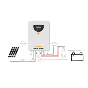 Lumiax 12V 24V 40a MPPT Solar laderegler OEM ODM Regler Control ador de Carga 40A Ladegerät System regler Bluetooth - Product Image 2