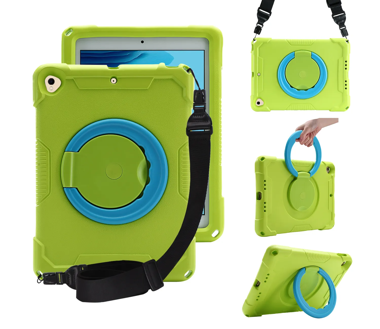 Fabrik preis Kids Shock proof Little Devil Design iPad Hülle EVA Foam Stand für Apple ipad5/6/PRO 9.7/neues iPad 9.7