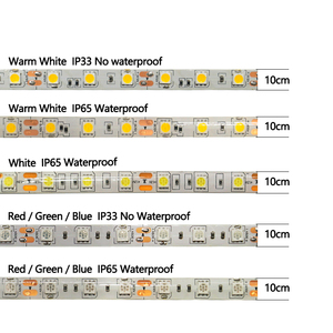 Fabrika çıkışı 12V 14.4W 5050Smd 300Led 5M Rgb tek renk Ip65 Ip20 Led şerit ışık ev dekorasyon - Product Image 5