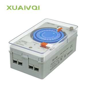 XQ-S-10 24 ore automatico Timer meccanico relè 50Hz controllo del tempo interruttore con 16A Max. Corrente e 240V Max. Tensione - Product Image 3