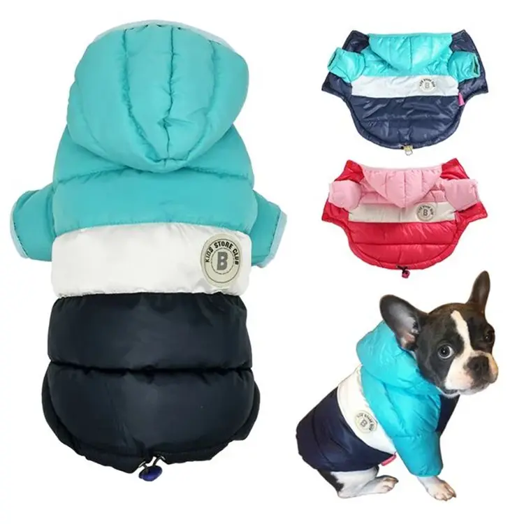 Giacche cane vestiti dell'animale domestico di inverno di vendita calda di inverno vestiti per il cane