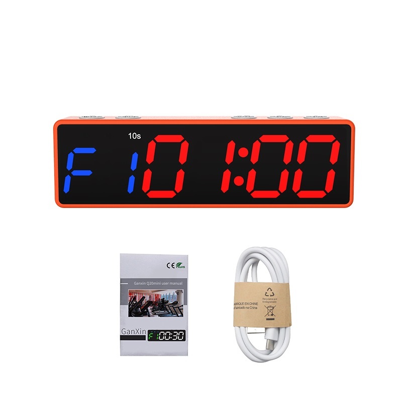 Orange frame + Blue/Red display