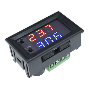 W2809 DC12V <span class=keywords><strong>Digital</strong></span> <span class=keywords><strong>Dual</strong></span> Display Temperatura Controlador