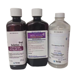 Wockhardt Tris hi-tech Actavis yapışkanlı etiket için tanımlanmış USP plastik şişe olarak boş 16oz yalın şurubu hafif dayanıklı konteyner