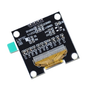 IIC Serien Weiß OLED Display Modul 1,3 zoll 128X64 I2C SSD1306 12864 LCD Screen Board VDD GND SCK SDA für arduino Schwarz