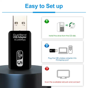 双频2.4/5.8ghz1300mbps无线<span class=keywords><strong>USB</strong></span> <span class=keywords><strong>Wifi</strong></span>适配器加密狗迷你无线适配器<span class=keywords><strong>Wifi</strong></span>适配器