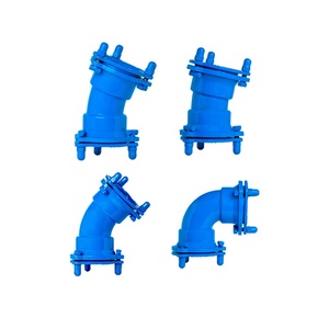 EN-545ข้อต่อเหล็กดัดมาตรฐาน MJ 22.5องศาซ็อกเก็ตคู่โค้ง - Product Image 5