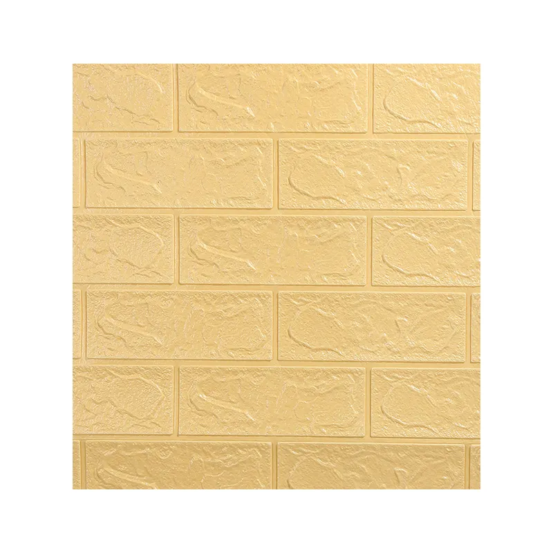 Papel de pared a prueba de aceite a prueba de agua decoración del hogar papel tapiz de espuma paneles de pared de ladrillo 3D revestimiento de pared autoadhesivo