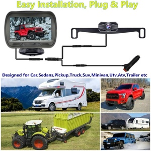 Monitor de 4,3 pulgadas para pantalla Lcd de coche, cámara de marcha atrás de coche, cámara de ayuda de marcha atrás, sistema de cámara de visión trasera para camión - Product Image 4